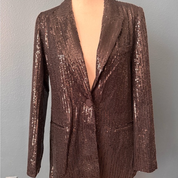 Philosophy Jackets & Blazers - Philosophy Black Sequin Blazer